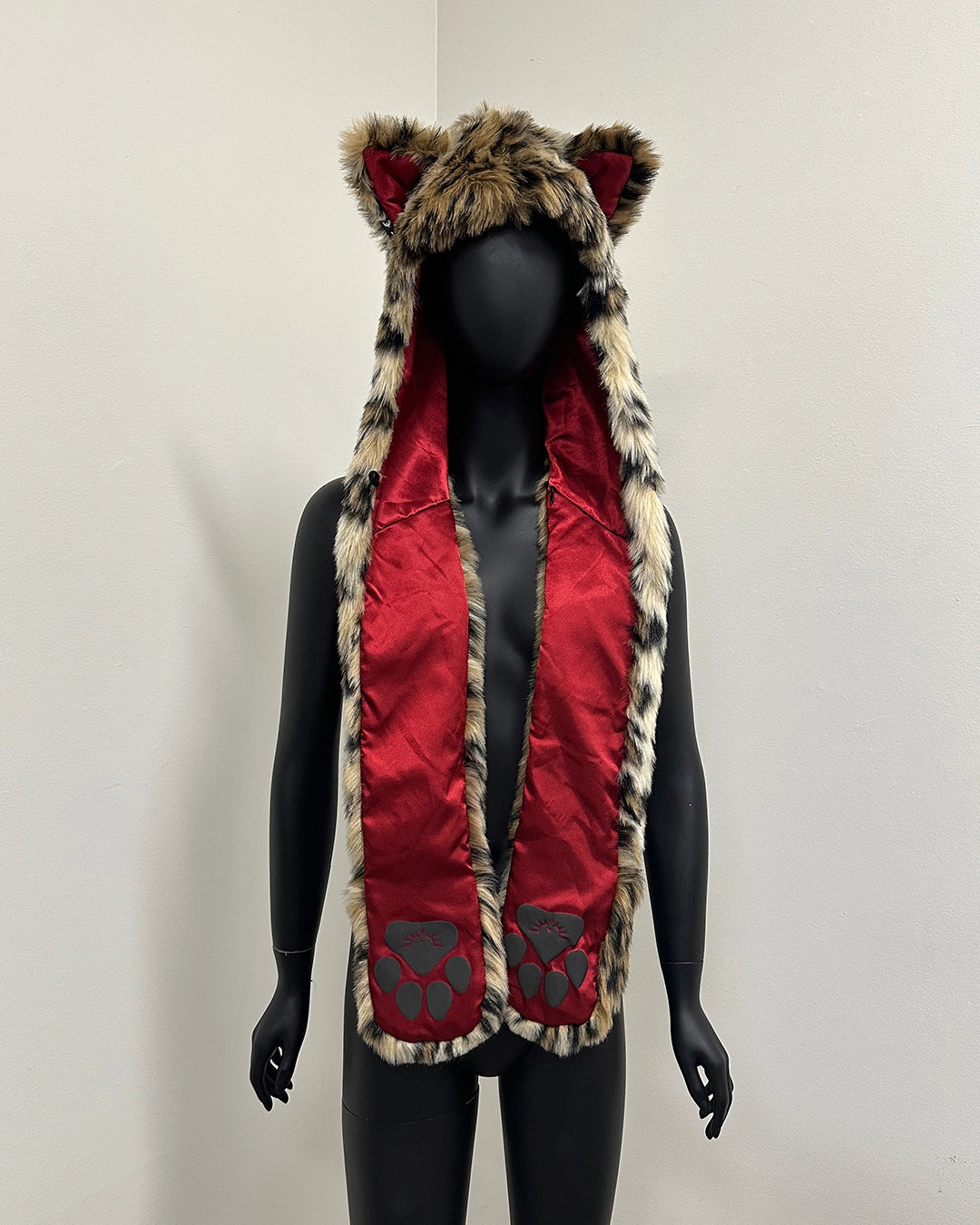 LAST STOCK Cheetah Collector Edition Faux Fur Hood