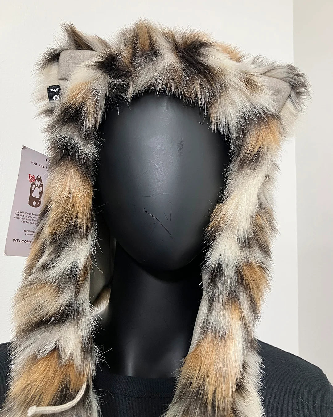*Almost Purfect* C.E. Faux Fur SpiritHood | Clouded Leopard #2