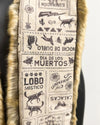 *Last Stock* Dia De Los Muertos Luxe C.E Faux Fur SpiritHood | Coyote