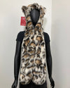 *Sample* C.E. Faux Fur SpiritHood | Clouded Leopard #1