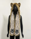 *Last Stock* Dia De Los Muertos Luxe C.E Faux Fur SpiritHood | Coyote