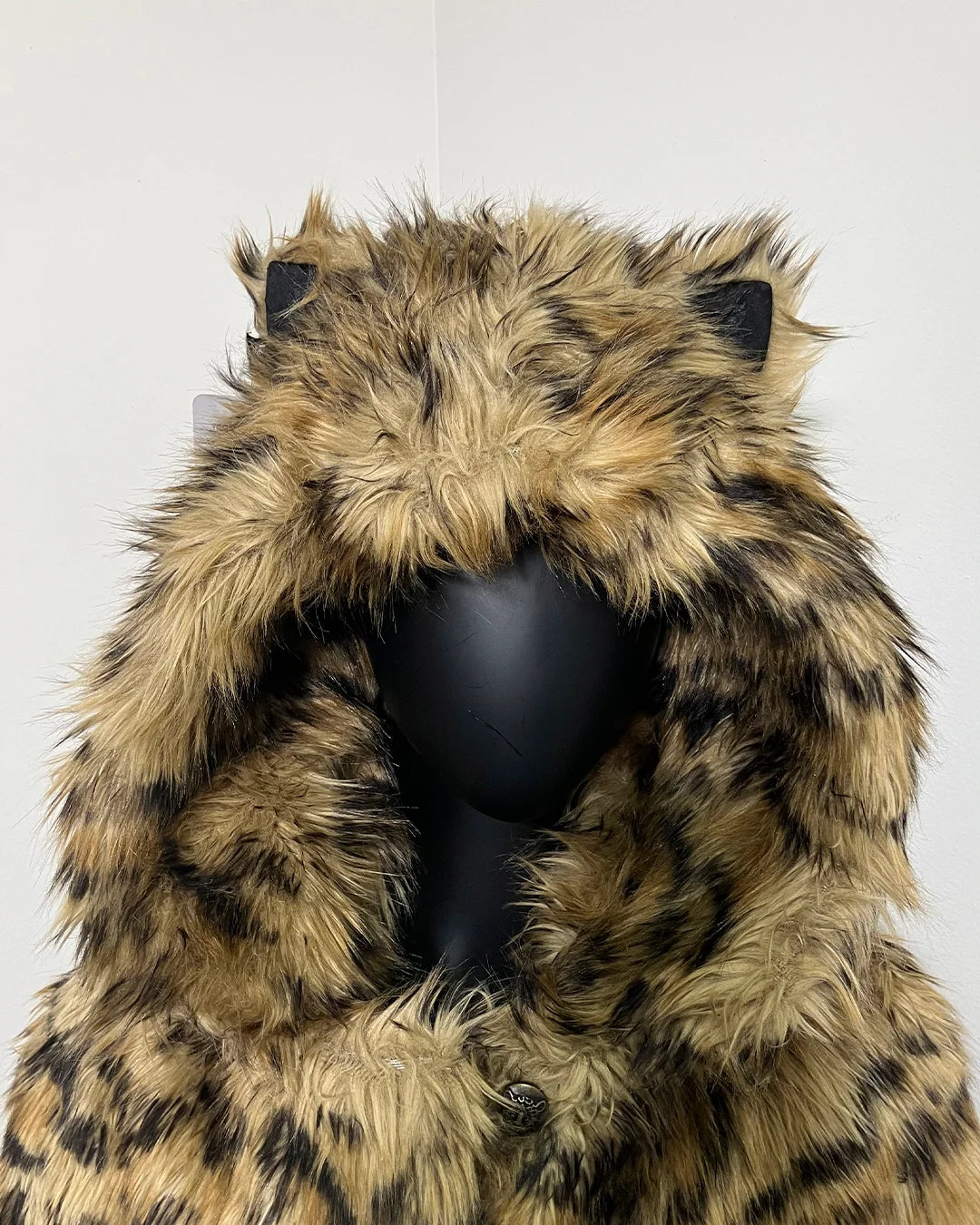 *Almost Purfect* C.E. Classic Faux Fur Coat | Javan Leopard - MEDIUM