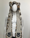 *Last Stock* C.E. Faux Fur SpiritHood | Clouded Leopard