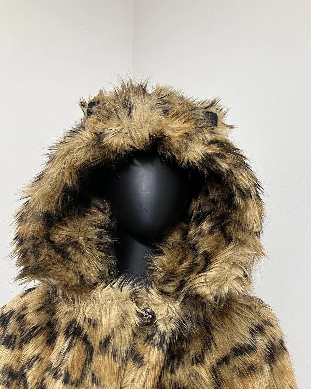 *Almost Purfect* C.E. Classic Faux Fur Coat | Javan Leopard - MEDIUM