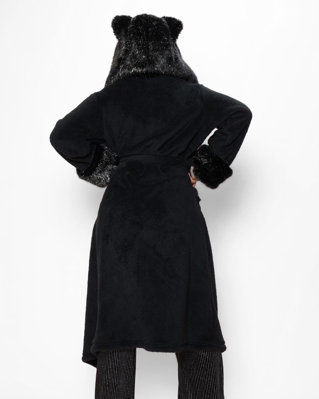 Luxury Robe for Women, Luxury Bathrobe | Black Panther - SpiritHoods Luxury Robe for Women, Luxury Bathrobe | Black Panther - SpiritHoods