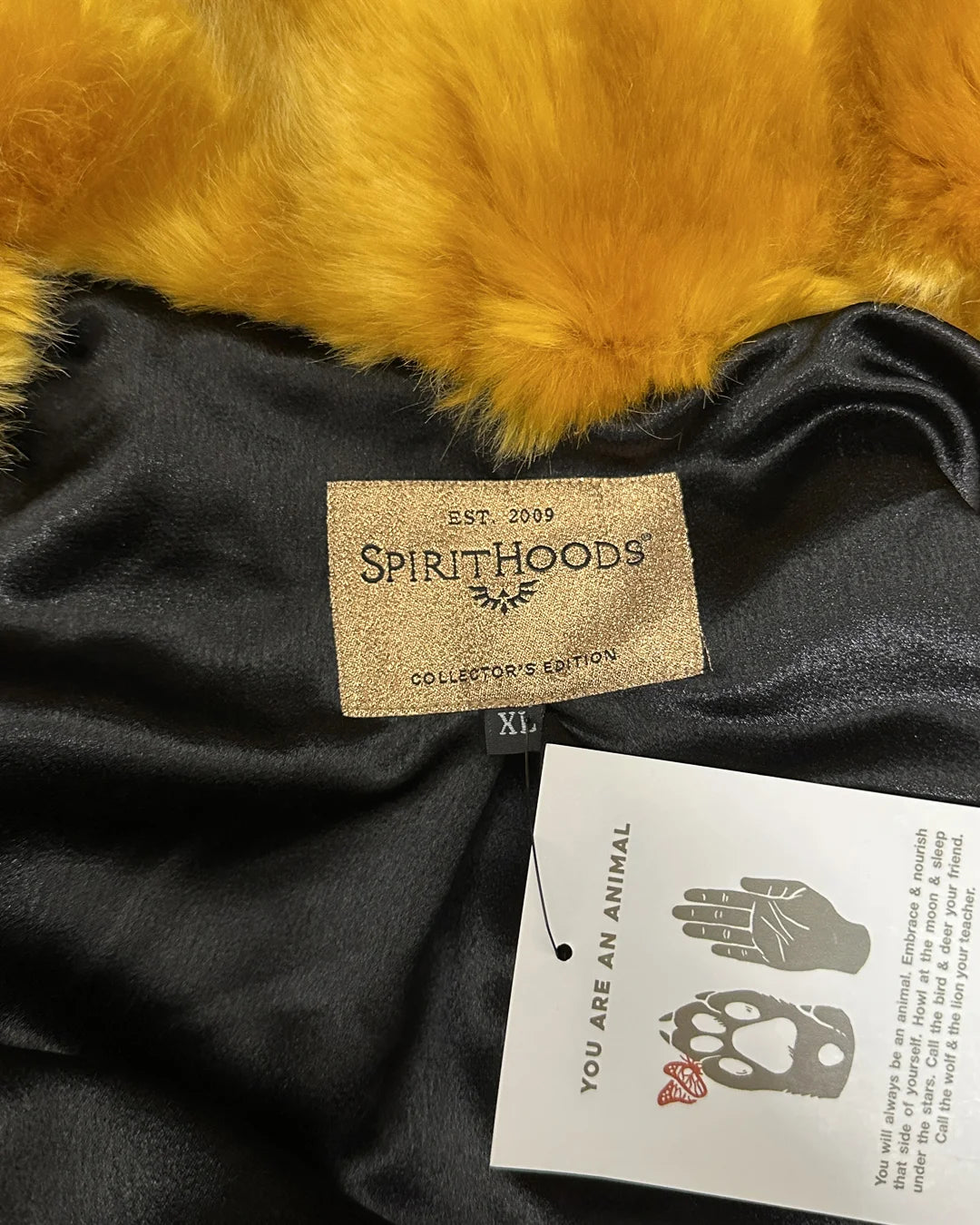 *Almost Purfect* Faux Fur Coat |  Gold Wolf Luxe -X-Large