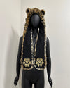 *Last Stock* Kids Faux Fur SpiritHood | Leopard