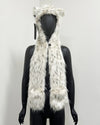 *Almost Purfect* C.E Faux Fur SpiritHood | Baby Snow Leopard