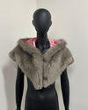 *One of Kind* Classic Faux Fur Shawl | Mother Love Wolf