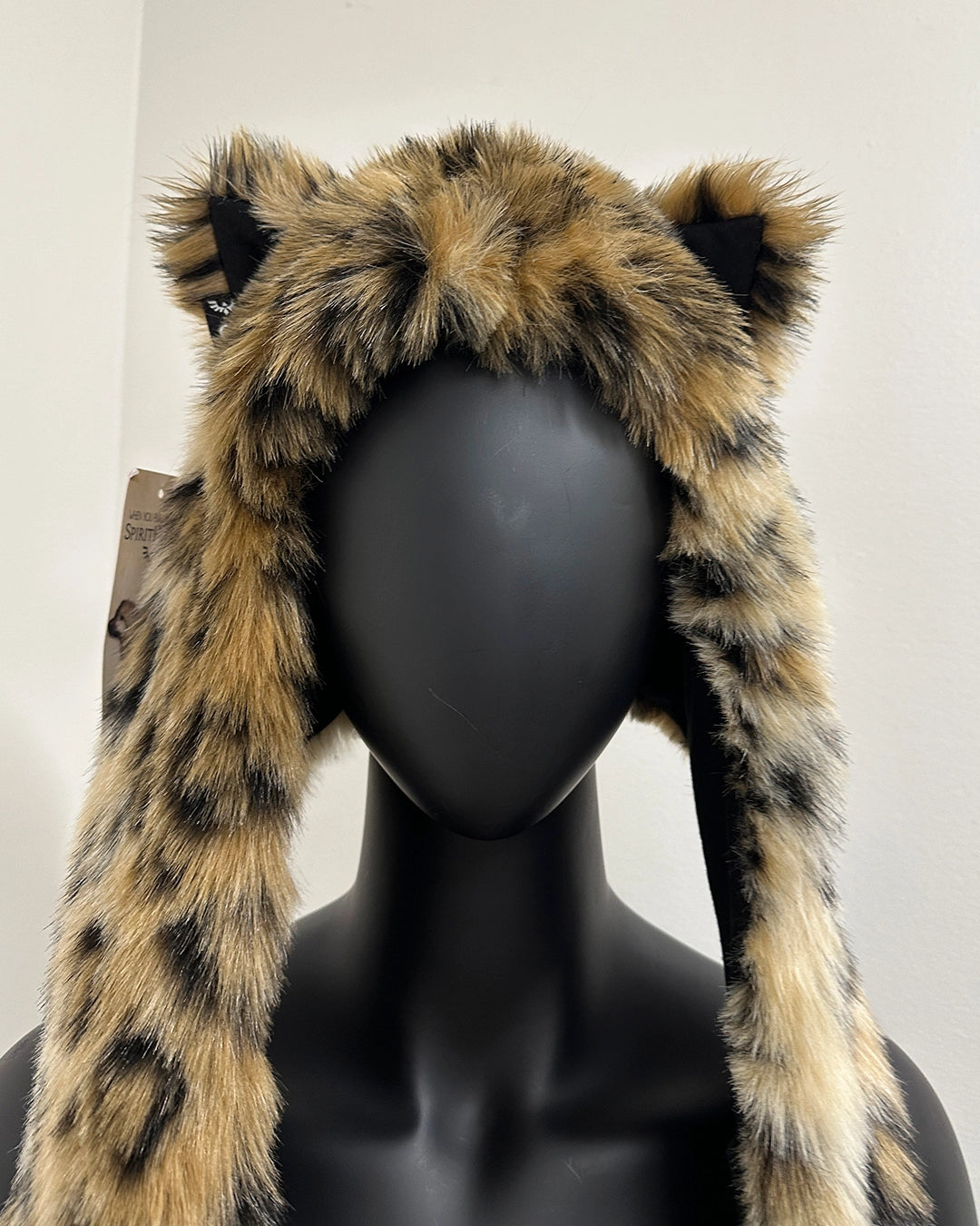 *Last Stock* Kids Faux Fur SpiritHood | Leopard