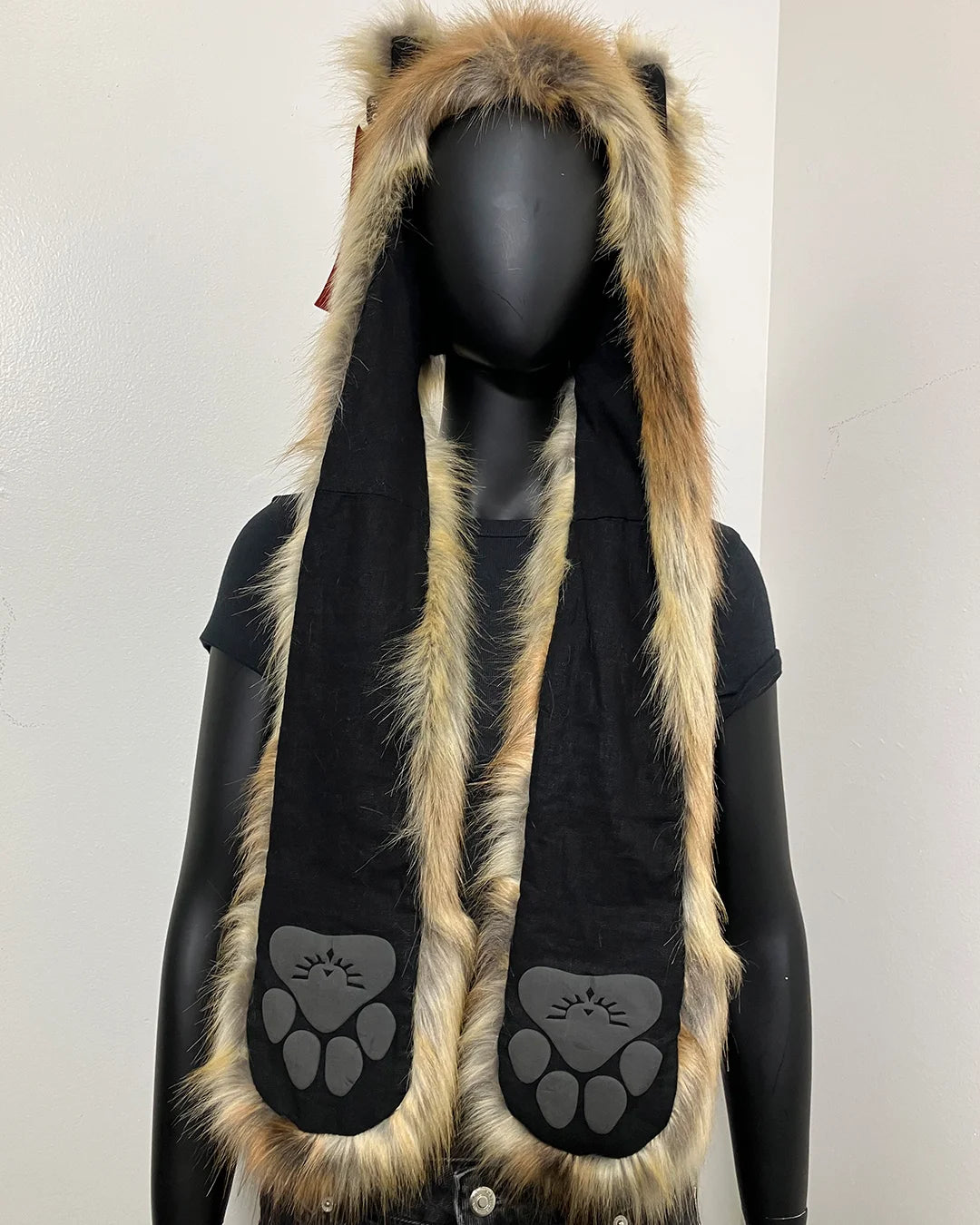*Last Stock* Kids Faux Fur SpiritHood | Red Fox