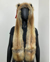 *Last Stock* Kids Faux Fur SpiritHood | Red Fox