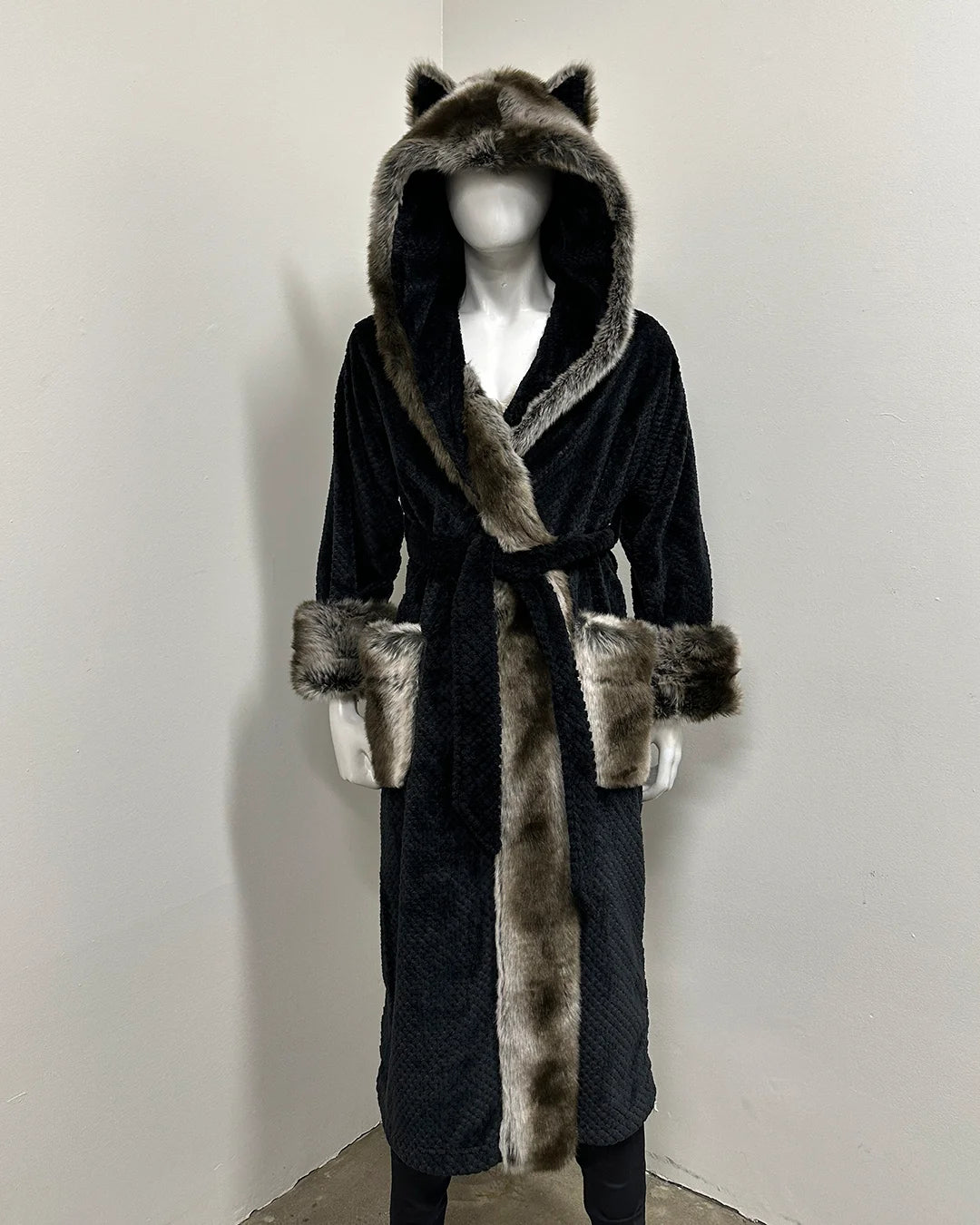 *Sample* Classic Luxury Robe | Grey Wolf (Version 1 ) - Medium