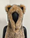 *One Of A Kind* Coyote Luxe Collector Edition Faux Fur SpiritHood