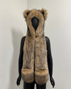 *One Of A Kind* Coyote Luxe Collector Edition Faux Fur SpiritHood