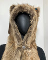 *Last Stock* C.E. Faux Fur SpiritHood | Coyote Tuscan
