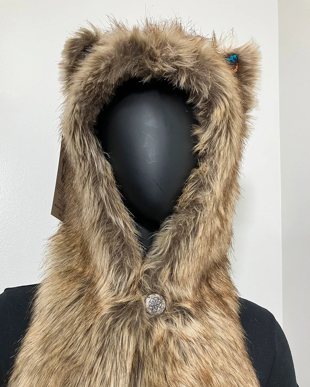 *Last Stock* C.E. Faux Fur SpiritHood | Coyote Tuscan