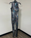 *One Of A Kind / Prototype* Liquid Galaxy Sleeveless Full Bodysuit - SMALL