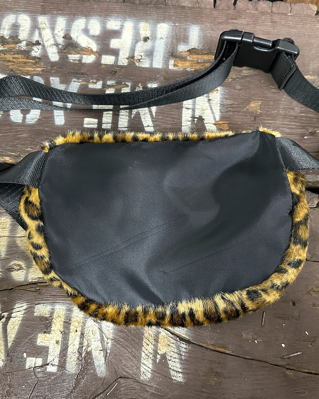 *Sample* Faux Fur Fanny Pack | Leopard