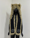 *Last Stock* Collector Edition Faux Fur SpiritHood | Glitter Sun Wolf