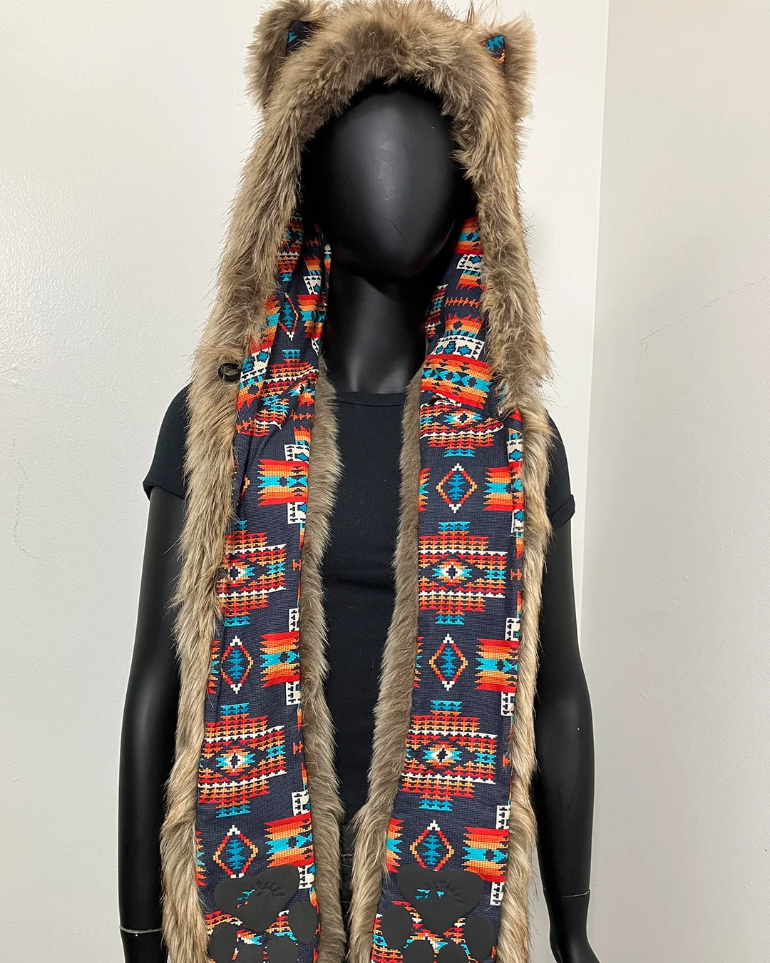 *Last Stock* C.E. Faux Fur SpiritHood | Coyote Tuscan