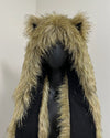 *Last Stock* Collector Edition Faux Fur SpiritHood | Glitter Sun Wolf