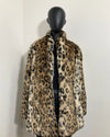 *Last Stock* C.E. Faux Fur Coat | Leopard - SMALL