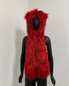 *Last Stock* Collector Edition Faux Fur Hood | Glitter Love Cat