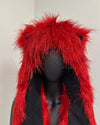 *Last Stock* Collector Edition Faux Fur Hood | Glitter Love Cat