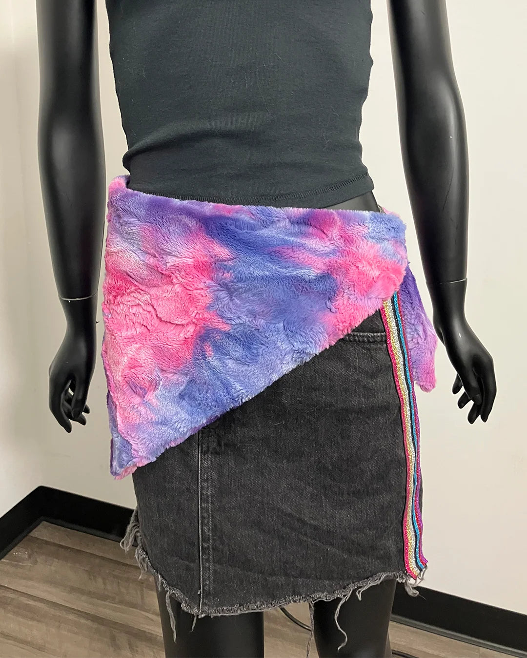 *One Of A Kind / Prototype* Ultra Soft Babushka Scarf | Cotton Candy