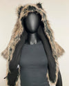 *Almost Purfect* Dire Wolf Faux Fur Shawl