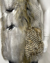 *Last Stock* Hooded Faux Fur Vest | Alaskan Hawk - Medium
