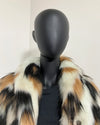 *Almost Purfect* Faux Fur Coat | Manx Cat - SMALL