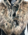 *Almost Purfect* Dire Wolf Faux Fur Shawl
