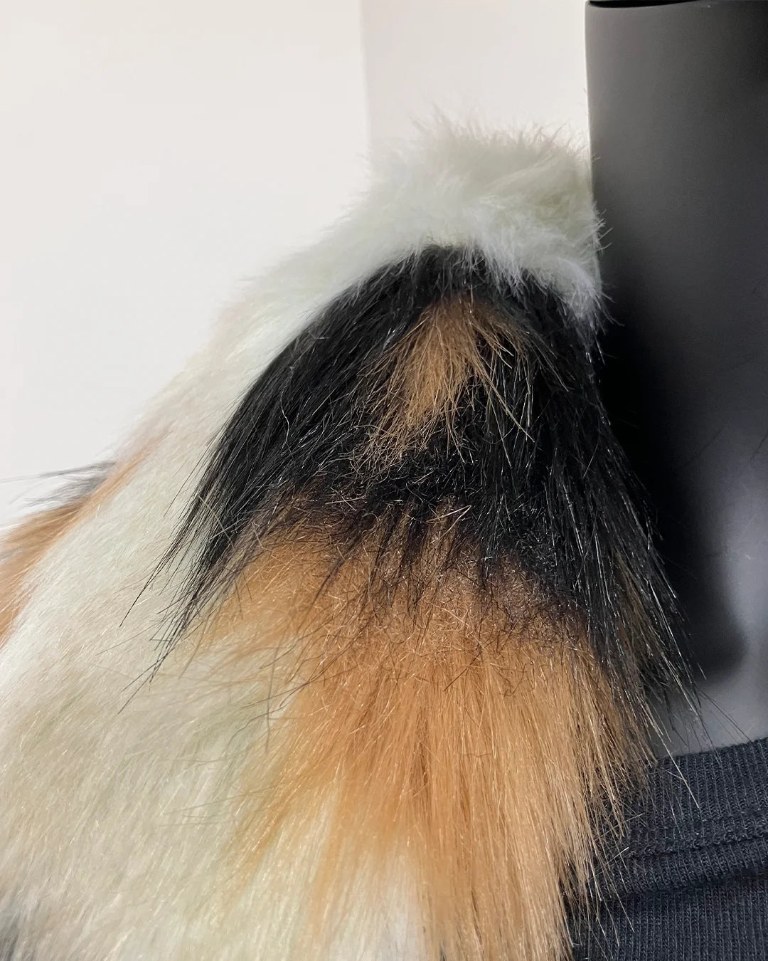 *Almost Purfect* Faux Fur Coat | Manx Cat - SMALL