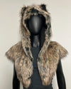 *Almost Purfect* Dire Wolf Faux Fur Shawl