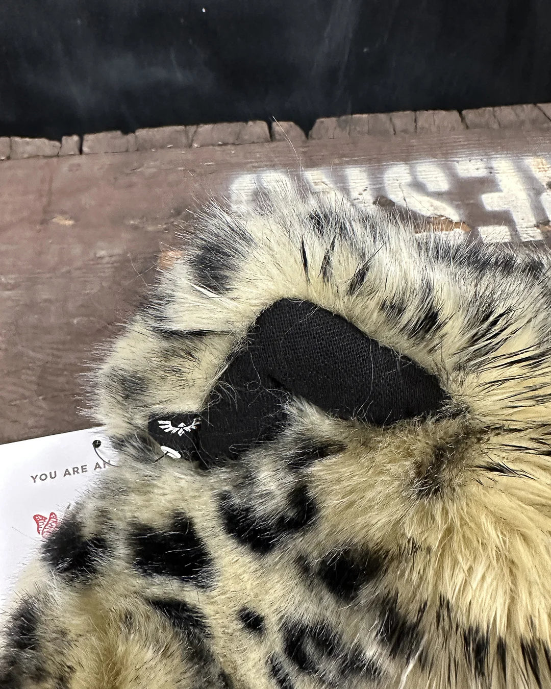 *Almost Purfect* C.E. Luxe Faux Fur SpiritHood | Ocelot