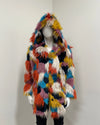 *Last Stock* Hooded Faux Fur Coat | Butterfly -Medium