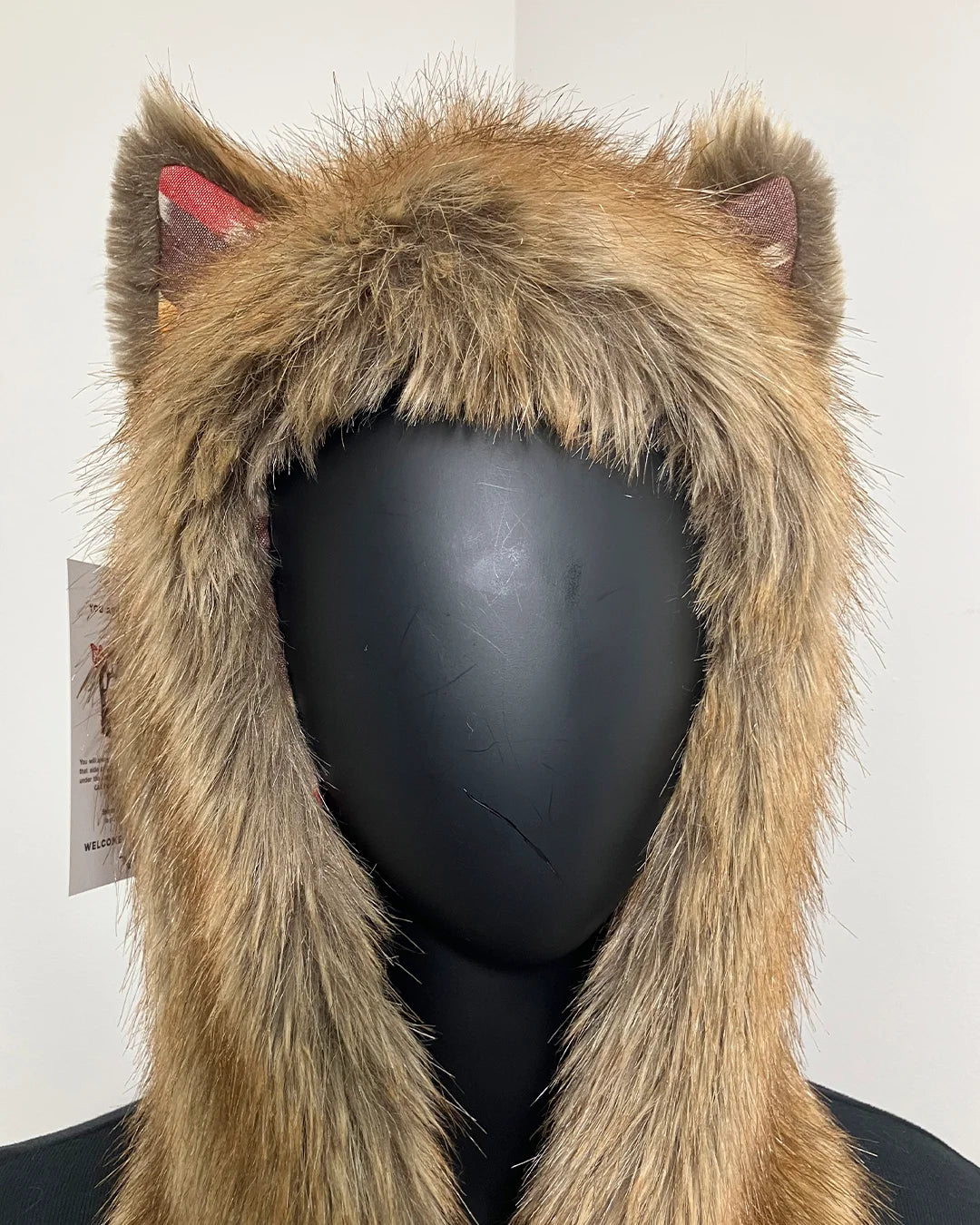 *Sample* C.E. Faux Fur SpiritHood | Coyote Sedona