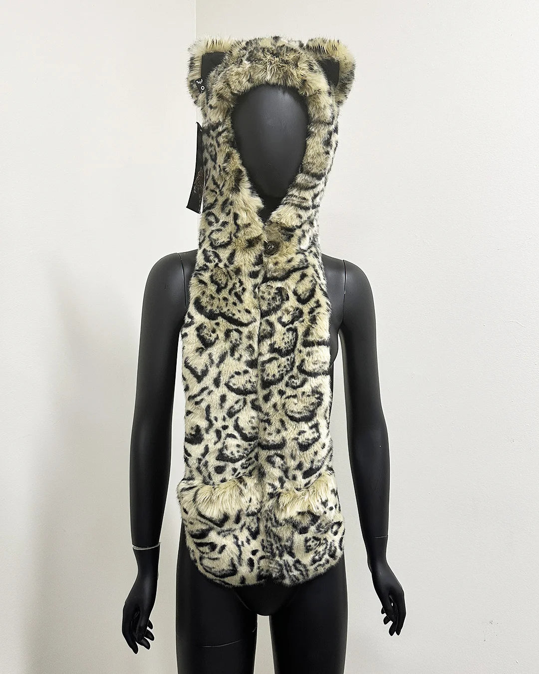 *Almost Purfect* C.E. Luxe Faux Fur SpiritHood | Ocelot