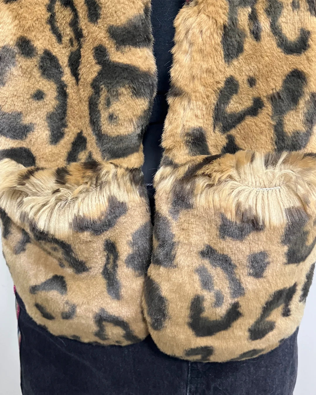 *Almost Purfect* Luxe Faux Fur SpiritHood | Jaguar