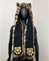 *Last Stock* Kids Faux Fur SpiritHood | Leopard