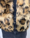 *Sample* C.E. Faux Fur SpiritHood | Javan Leopard #1