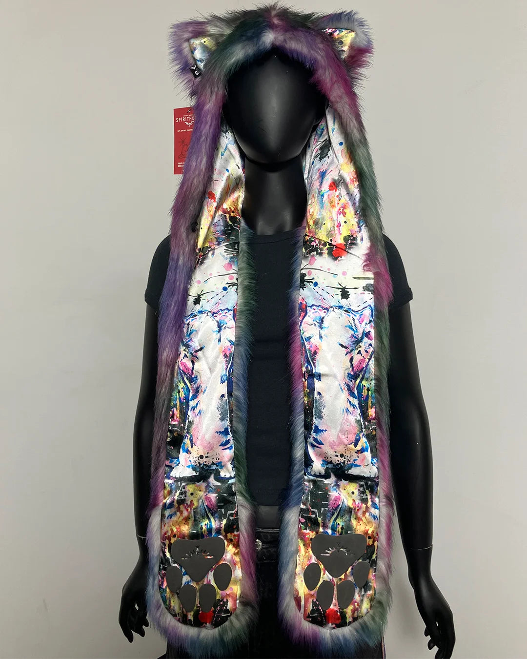 *Last Stock* Artist Edition Lora Zombie Faux Fur SpiritHood | Catzilla