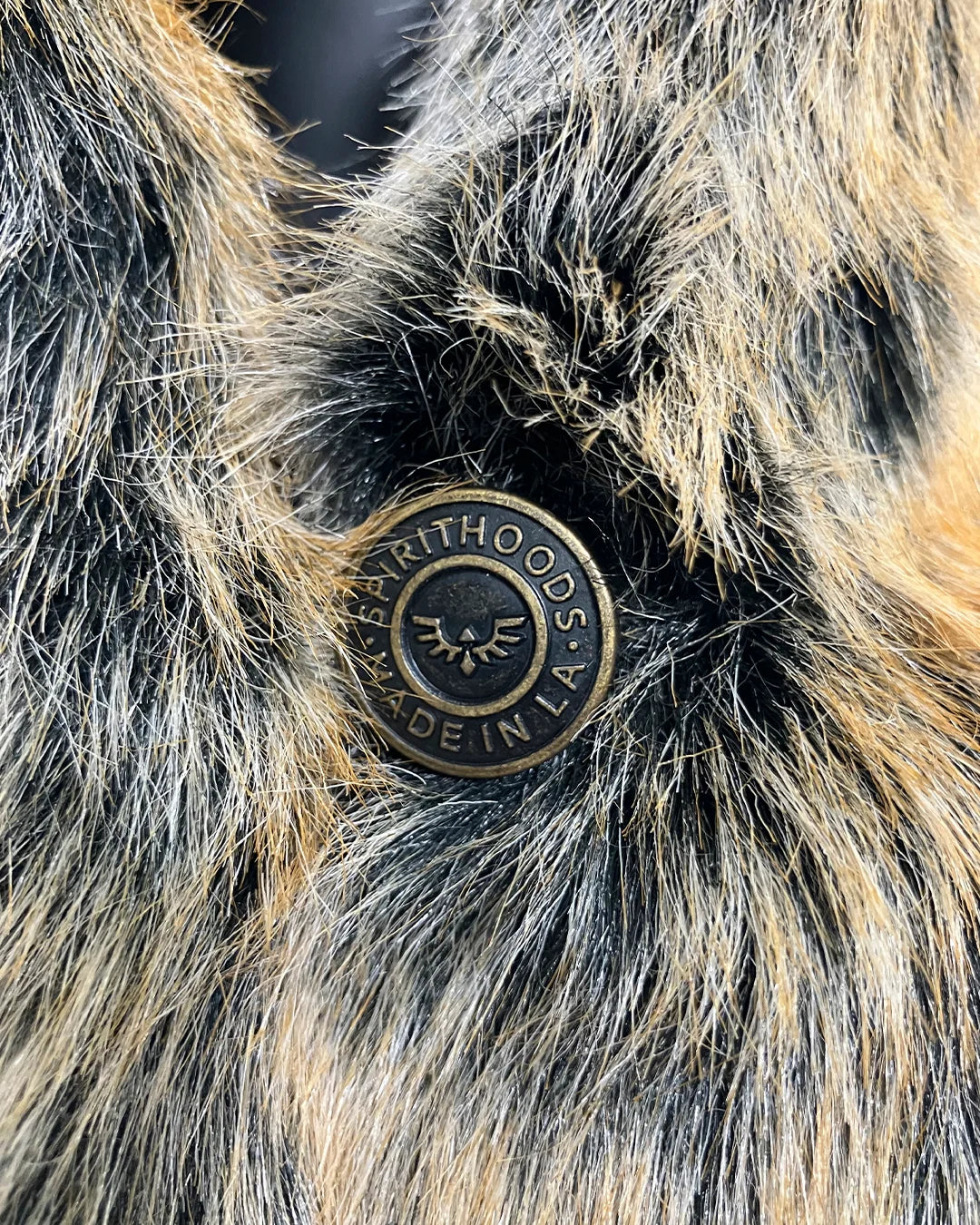 *Last Stock* Faux Fur SpiritHood | Red Wolf
