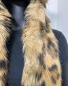 *Sample* C.E. Faux Fur SpiritHood | Javan Leopard #1