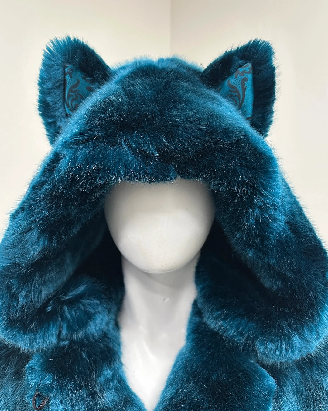 *Almost Purfect* Classic Luxe Faux Fur C.E. Coat | Royal Wolf - Medium