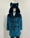 *Almost Purfect* Classic Luxe Faux Fur C.E. Coat | Royal Wolf - Medium