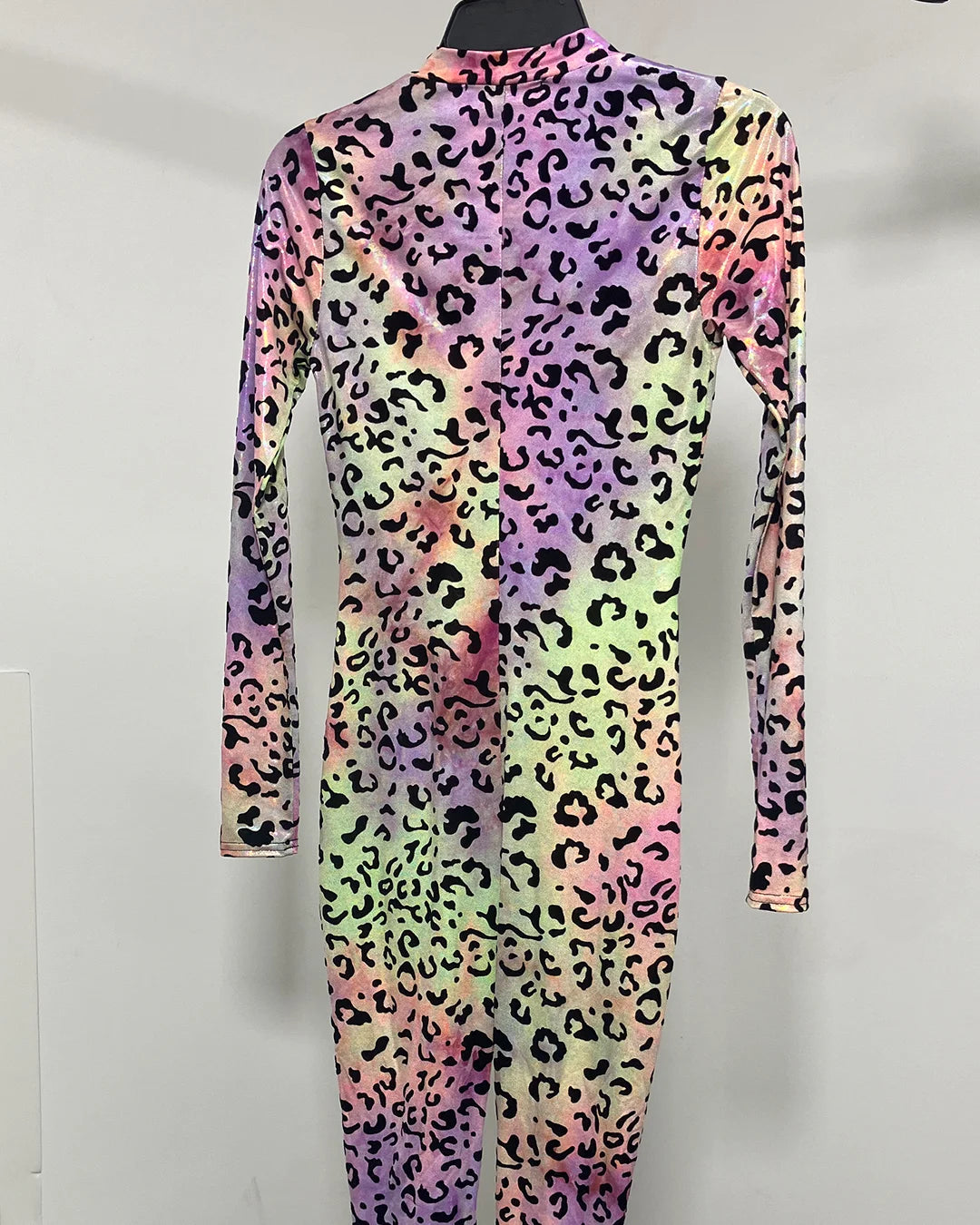 *One Of A Kind / Prototype* Rainbow Metallic Feline Full Bodysuit - SMALL