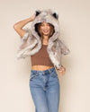 Timber Wolf Classic Faux Fur Shawl | Women's